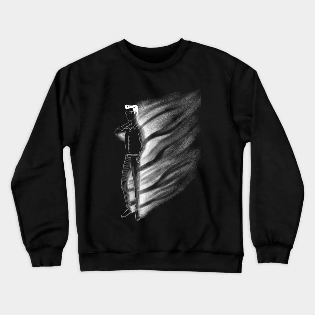 The Disappearing Man Crewneck Sweatshirt by Tred85